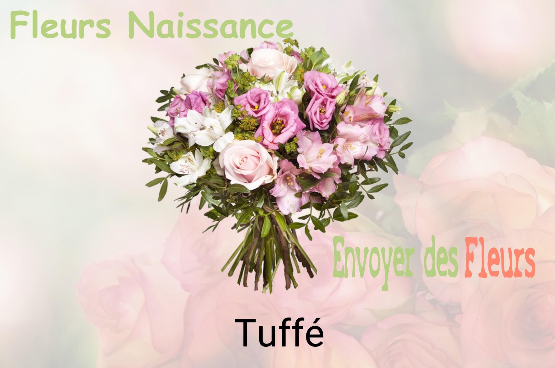 Bouquet de fleurs de naissance livré à Tuffé
